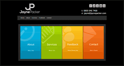 Desktop Screenshot of jaynepacker.com
